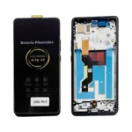 Display Motorola G86 OLED con marco (azul)