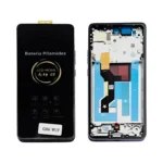 Display Motorola G86 OLED con marco (lila)